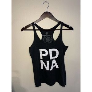 Soul Cycle Ladies Size S Charcoal Heather Racerback Shirt Tank PDNA Pre-Owned